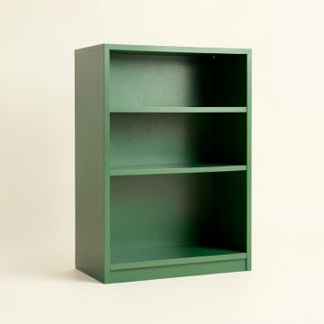 Birch Canyon Freestanding Bookcase - Green (synthetic illustration; no displayed measurements)