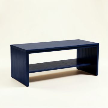 Clay Arc Coffee Table (synthetic illustration; no displayed measurements)