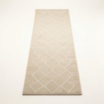 Rowan Brook Narrow Runner Rug - Beige (synthetic illustration; no displayed measurements)