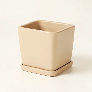 Heath Crest Empty Planter - Beige (synthetic illustration; no displayed measurements)