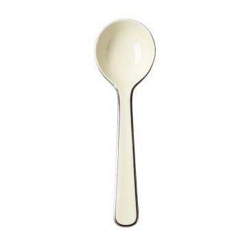 Ridge Bridge Cooking Spoon - Ivory