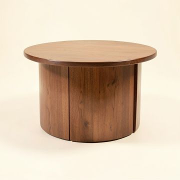 Bickerstaff Drum Coffee Table (synthetic illustration; no displayed measurements)