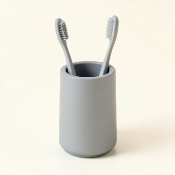 Costanzo Tooth Brush Holder Grey (synthetic illustration; no displayed measurements)