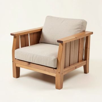 Colten 75 '' Linen Square Arm Loveseat (synthetic illustration; no displayed measurements)