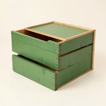 Reed Crossing Under-Desk Drawer Unit - Green (synthetic illustration; no displayed measurements)