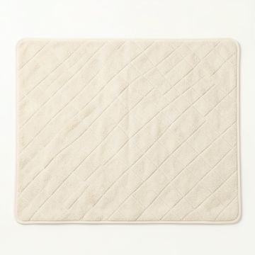 Moss Crossing Bath Mat - Cream (synthetic illustration; no displayed measurements)