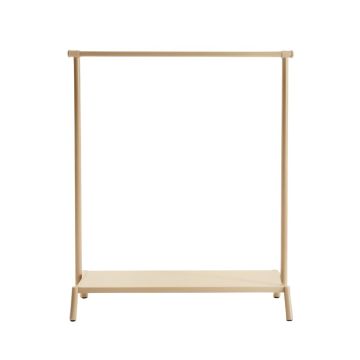 Oak Branch Empty Garment Rack - Beige