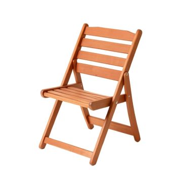 Wren Bridge Folding Outdoor Chair - Terracotta