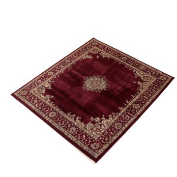 Korn Power Loom Burgundy Rug
