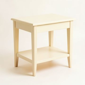 Wren Dell Side Table - Cream (synthetic illustration; no displayed measurements)