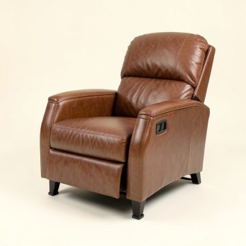 Mccandlish 31 '' Wide Faux Leather Power Glider Standard Recliner (synthetic illustration; no displayed measurements)