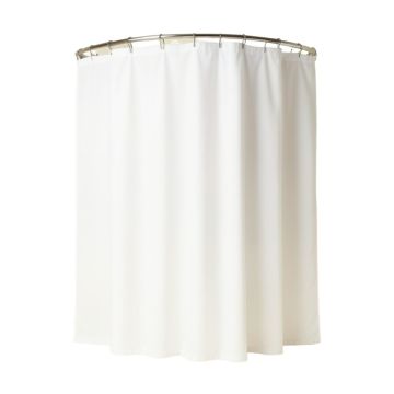 Microban Microfiber Fabric Single Shower Curtain Liner
