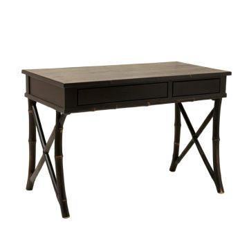 River Arc Writing Desk - Black