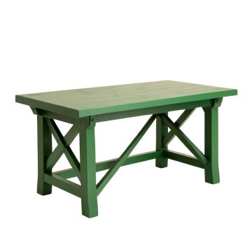 Cedar Canyon Empty Workshop Workbench - Green