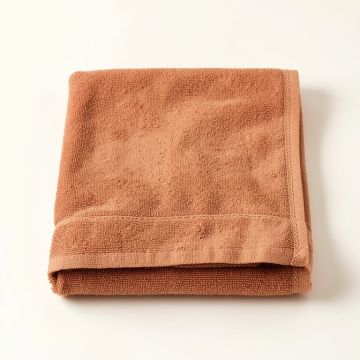 Elm Canyon Bath Towel - Terracotta (synthetic illustration; no displayed measurements)