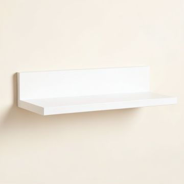 Maple Canyon Wall-Mounted Shelf - White (synthetic illustration; no displayed measurements)