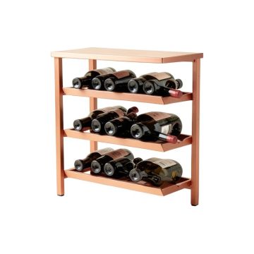 Floyd Metal Storage 21 Bottle Floor Wine Bottle Rack