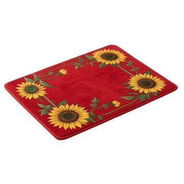 Celestiel Gathering Sunflowers Kitchen Mat