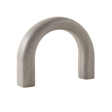 Brook Bend Cabinet Handle Without Packaging - Gray