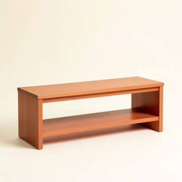 Cove Crossing Narrow Outdoor Storage Bench - Terracotta (synthetic illustration; no displayed measurements)