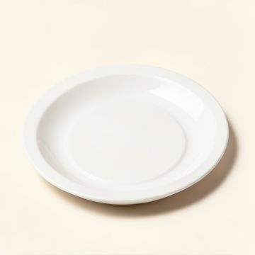 Nessico 9 '' Melamine Salad Plate (synthetic illustration; no displayed measurements)