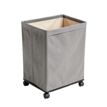 Elevated Rolling Laundry & Utility Cart With Removable Liner