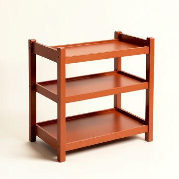 Fern Arc Empty Countertop Canister Rack (synthetic illustration; no displayed measurements)