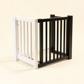 Wooden Free Standing Pet Gate (synthetic illustration; no displayed measurements)