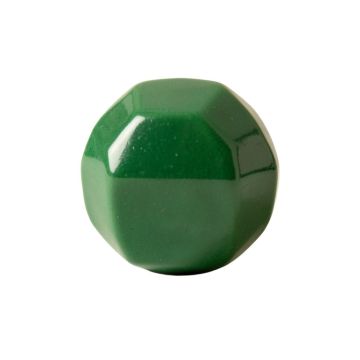 Olive Bend Cabinet Knob Without Packaging - Green