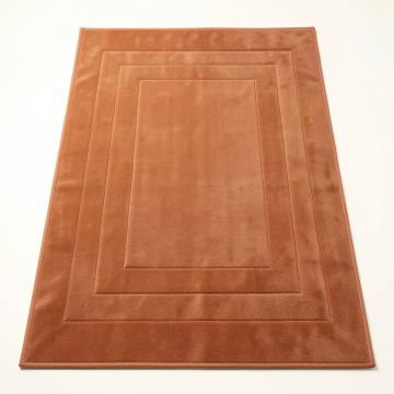 Stone Bend Rectangular Outdoor Rug - Terracotta (synthetic illustration; no displayed measurements)