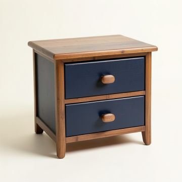 Laurel Dell Nightstand - Navy (synthetic illustration; no displayed measurements)