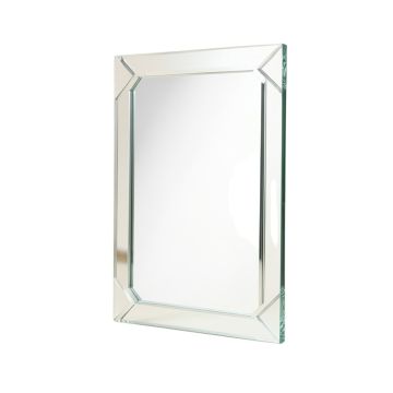 Stuart Edged Frame Beveled Wall Mirror