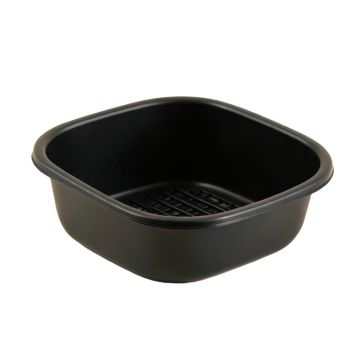 Maple Dell Empty Under-Desk Cable Tray - Black (synthetic illustration; no displayed measurements)