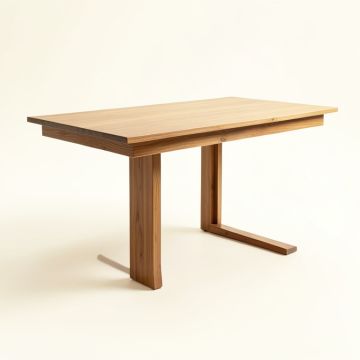 Angelica Solid Wood Dining Table (synthetic illustration; no displayed measurements)
