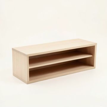 Elm Canyon Shoe Storage Bench - Beige (synthetic illustration; no displayed measurements)