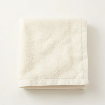 Hill Brook Bath Towel - Cream (synthetic illustration; no displayed measurements)