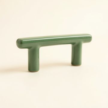 Juniper Arc Cabinet Handle Without Packaging - Green (synthetic illustration; no displayed measurements)