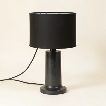 Aneka 6 '' Dark Granite Table Lamp (synthetic illustration; no displayed measurements)