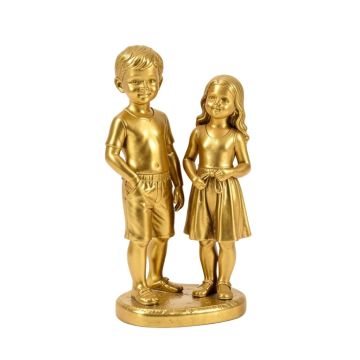 Boy And Girl Statue