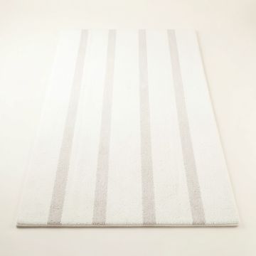 Shore Bridge Rectangular Area Rug - White (synthetic illustration; no displayed measurements)