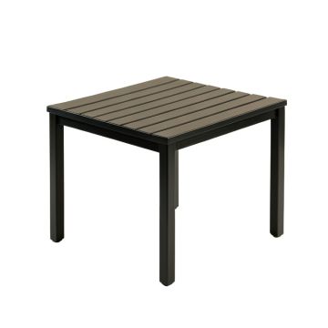 Aspen Crest Compact Balcony Table - Black