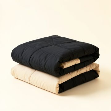 100 % Cotton Quilt Set (synthetic illustration; no displayed measurements)