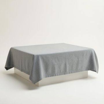 Wren Arc Flat Bed Sheet - Gray (synthetic illustration; no displayed measurements)