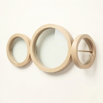 3 Piece Marie Round Architectural Window Wall Decor Set (synthetic illustration; no displayed measurements)