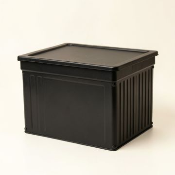 Olive Bridge Closed Outdoor Storage Box - Black (synthetic illustration; no displayed measurements)