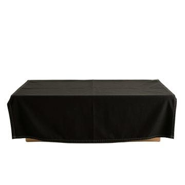 Moss Dell Flat Bed Sheet - Black