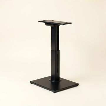 Dc450 High Rise Electric Dual Monitor Standing Desk Workstation (synthetic illustration; no displayed measurements)