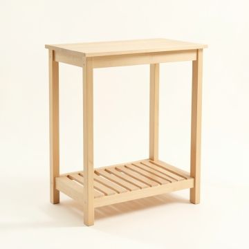 Elm Brook Freestanding Laundry Folding Counter - Beige (synthetic illustration; no displayed measurements)