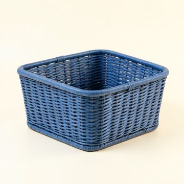 Aspen Crossing Empty Storage Basket - Blue (synthetic illustration; no displayed measurements)