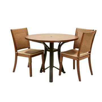 Heidi Round 2 - Person 25.28 '' Long Bistro Set